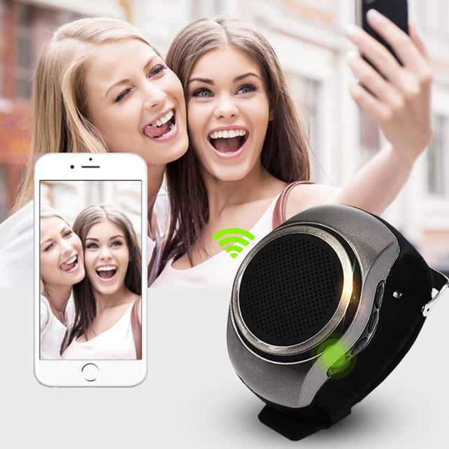 Boxa portabila in forma de ceas, functie Bluetooth, Micro SD, Radio, Handsfree
