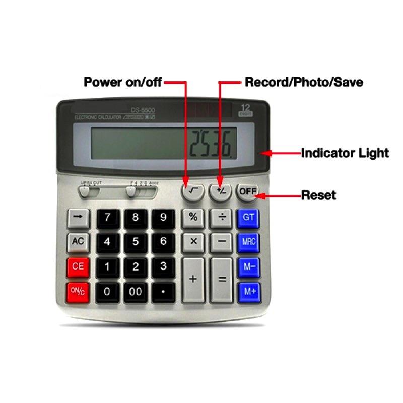 Calculator de birou cu camera audio-video. Memorie 4 GB.