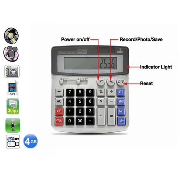 Calculator de birou cu camera audio-video. Memorie 4 GB.