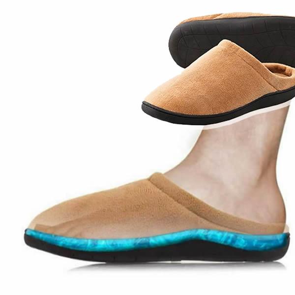 Papuci de casa cu Gel Slippers si talpa Relax Gel antioboseala