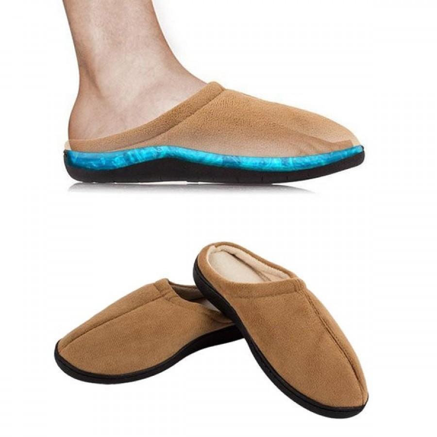 Papuci de casa cu Gel Slippers si talpa Relax Gel antioboseala