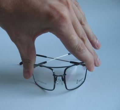 Ochelari de vedere cu rama Titan Flex + lentile + determinare dioptrii