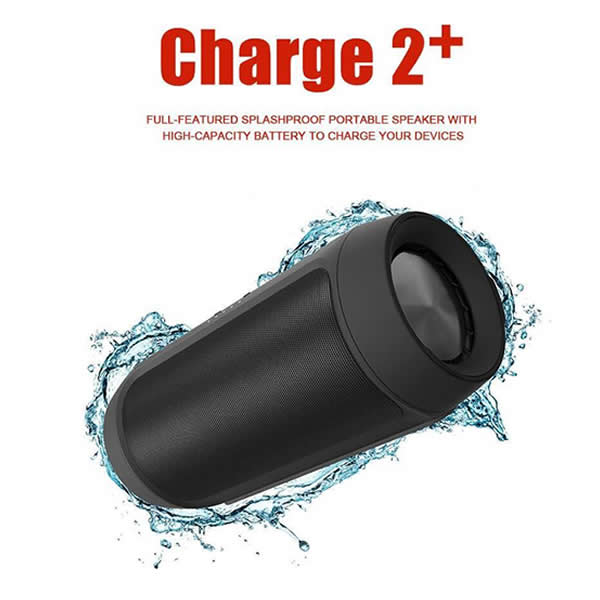Boxa portabila Bluetooth Charge 2+ prevazuta cu doua difuzoare si multiple functii
