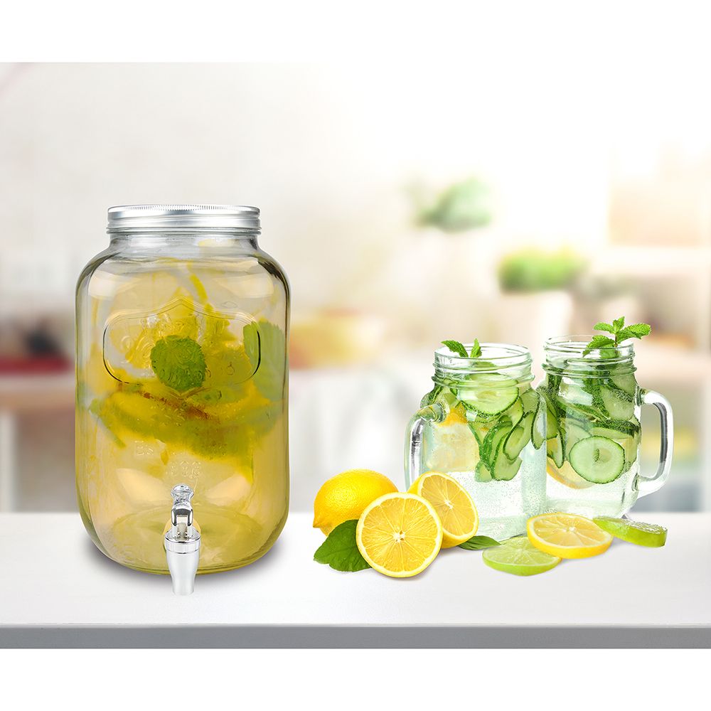 Dispenser limonada cu robinet - capacitate 5.5 litri