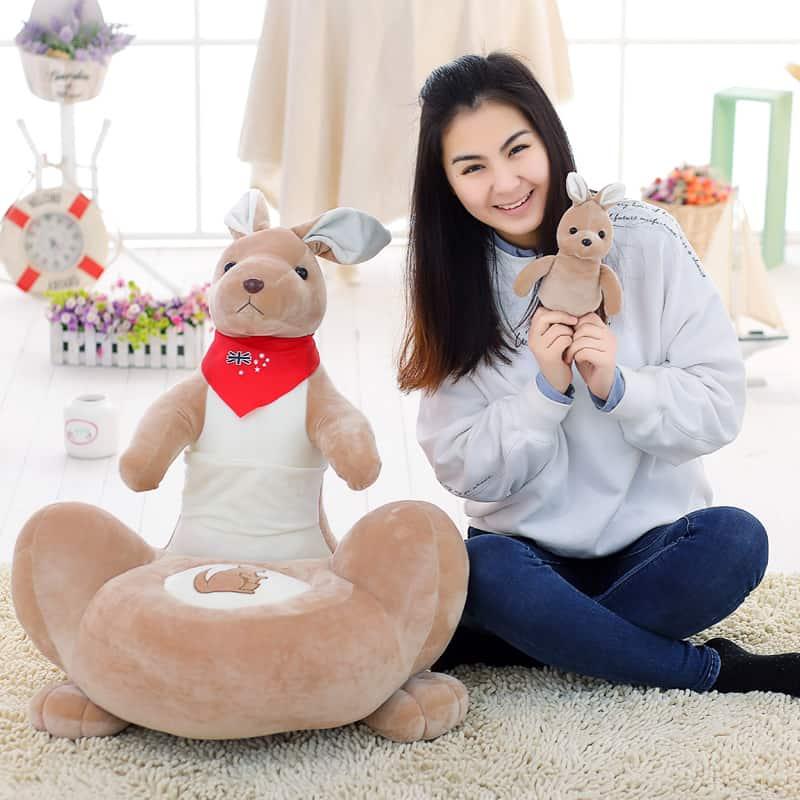 Fotoliu plus copii Cangur mama si puiul