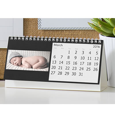 Calendar de birou 2017 personalizat poze + text