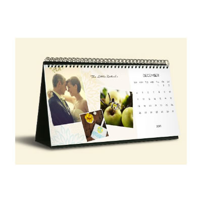 Calendar de birou 2017 personalizat poze + text