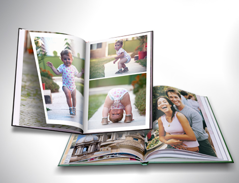 Album Foto Carte Laminata Lucios 21x15 cm - 20 pagini si 72 poze