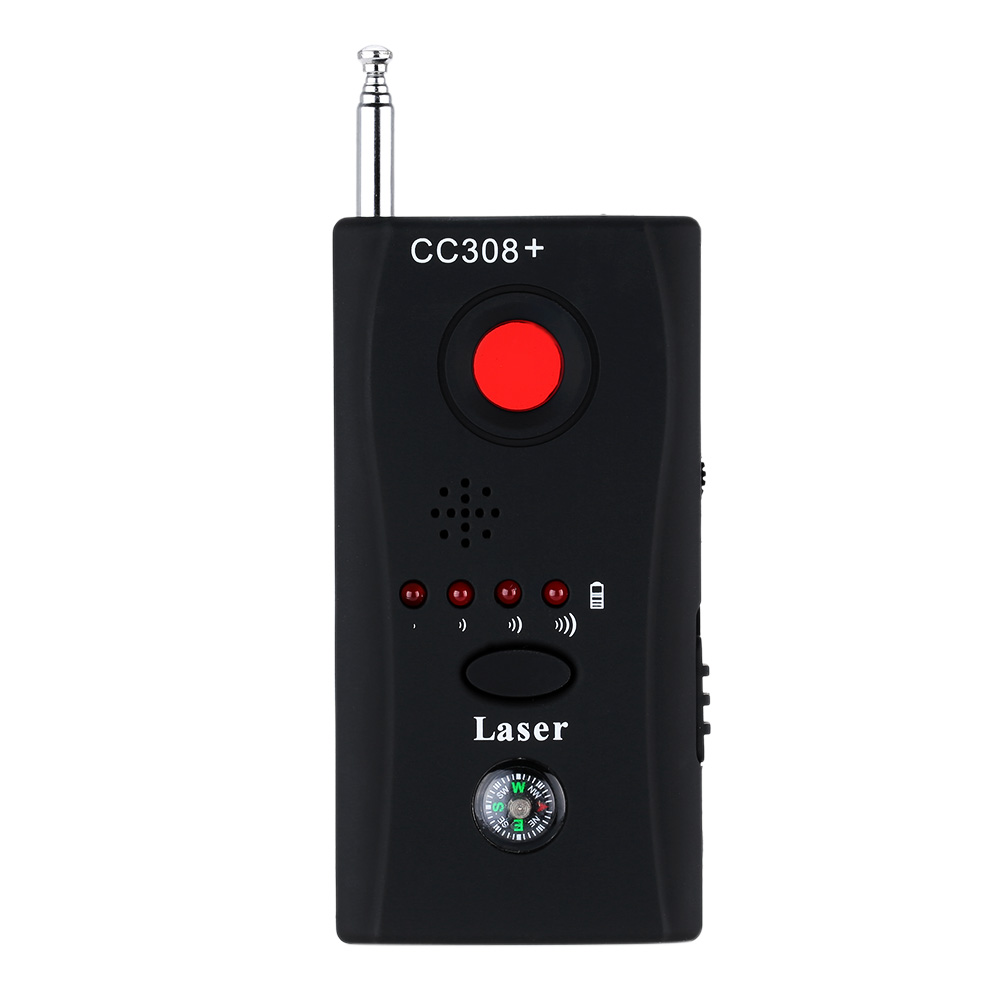 Detector de microfoane / telefoane / camere ascunse - avertizare cu sunet sau vibratie