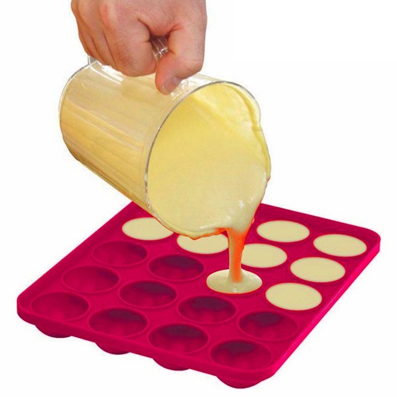 Set 2 forme cu capac pentru bomboane pe bat, Cake Pops