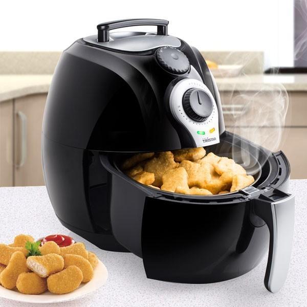 Friteuza Tristar Crispy Fryer XL, volum 3.2L, fara ulei