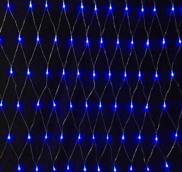 Instalatie de Craciun tip plasa cu 200 leduri