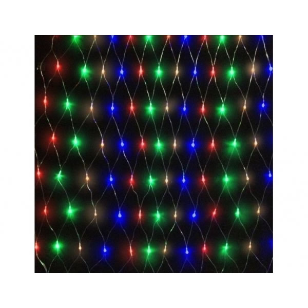 Instalatie de Craciun tip plasa cu 200 leduri