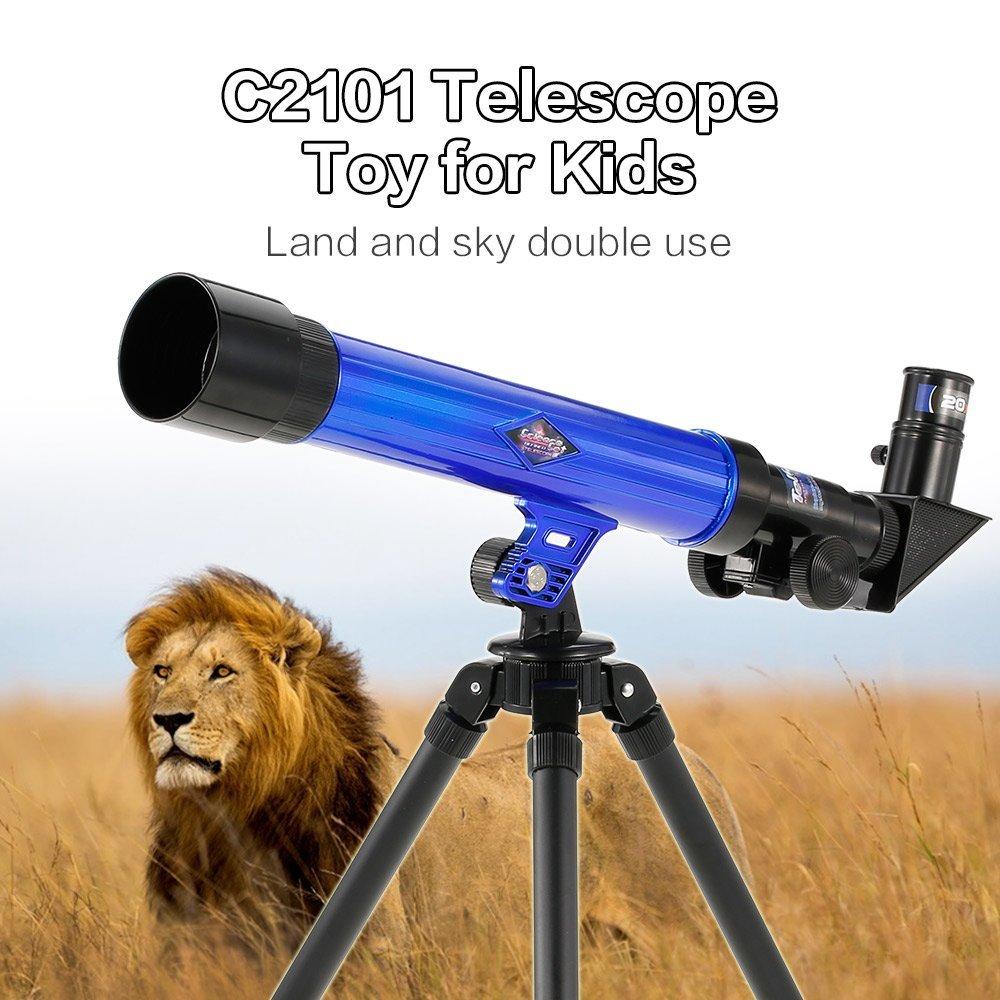 Telescop pentru copii - cu 3 lentile de marire