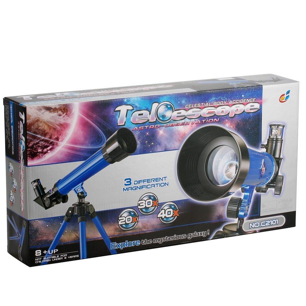 Telescop pentru copii - cu 3 lentile de marire