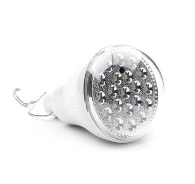 Bec economic cu 20 led SMD + mini panou solar de 6V