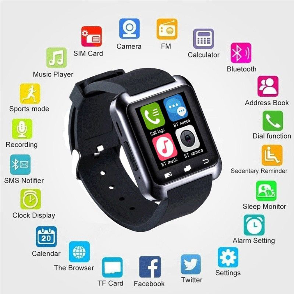 Ceas Bluetooth Smart Watch U80
