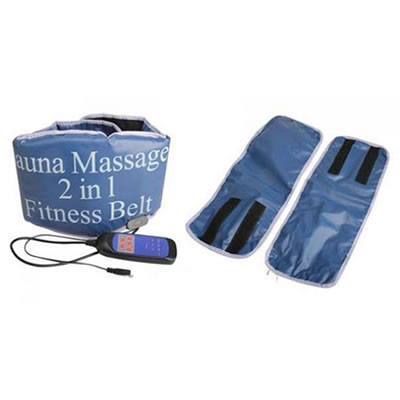 Centura de slabit cu incalzire si masaj Sauna Massage Fitness 2 in 1