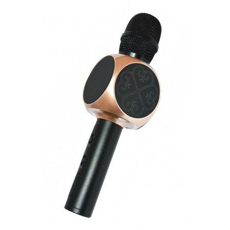 Microfon wireless sistem karaoke profesional cu boxe incorporate si Bluetooth Q9