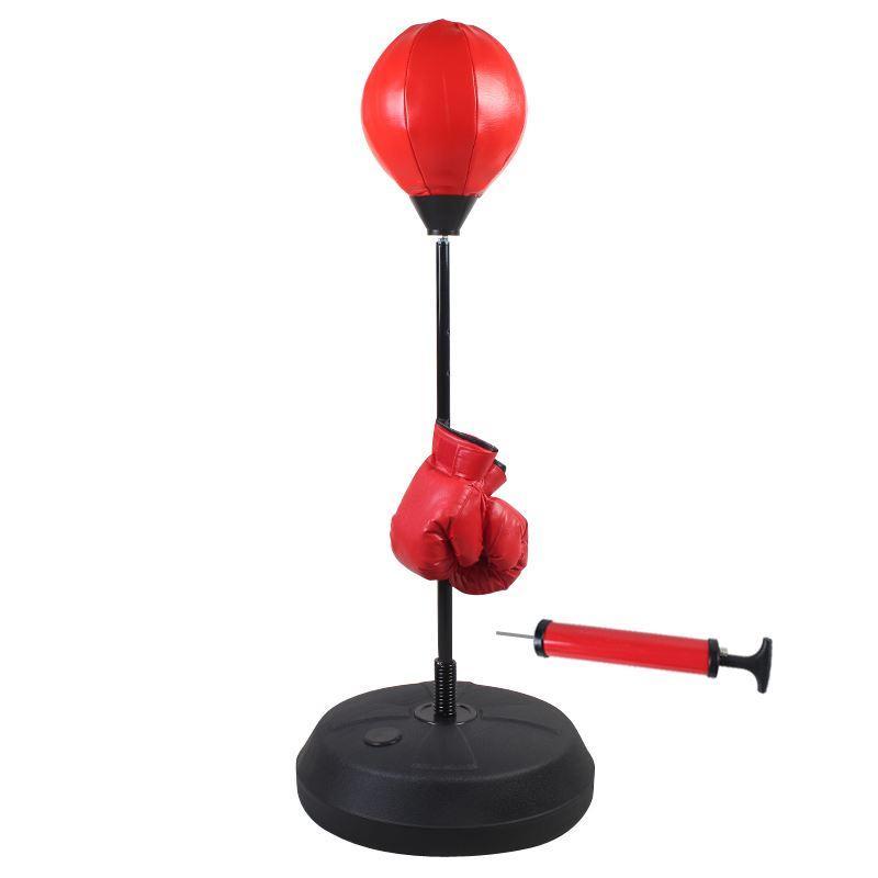 Set pentru box: Punching ball + Manusi + Pompa