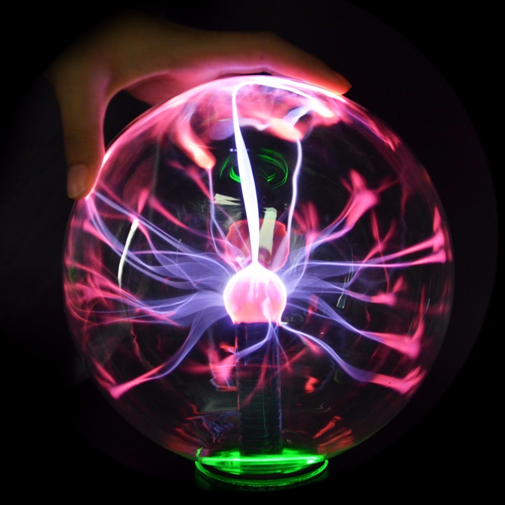 Glob luminos cu plasma - Lampa decorativa cu efect de fulgere