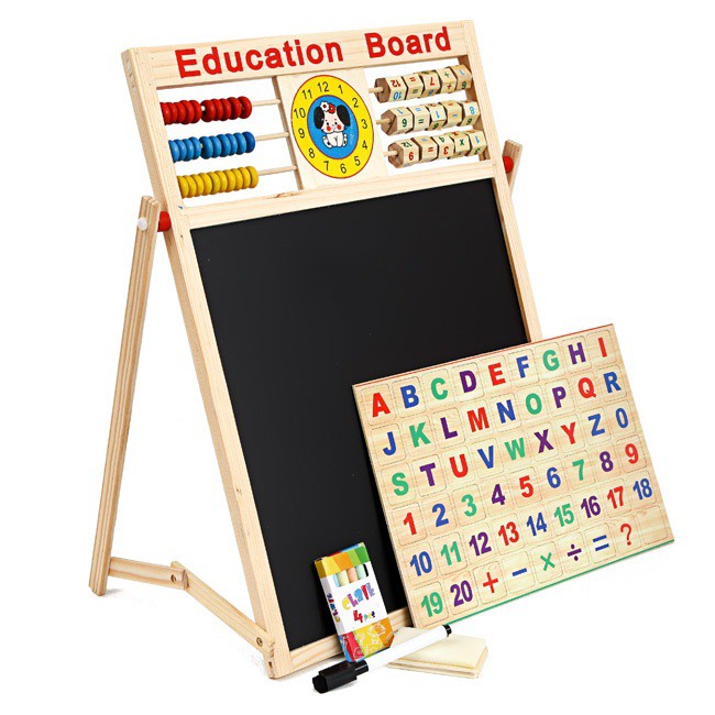 Tabla educativa multifunctionala pentru copii 65 x 45 cm