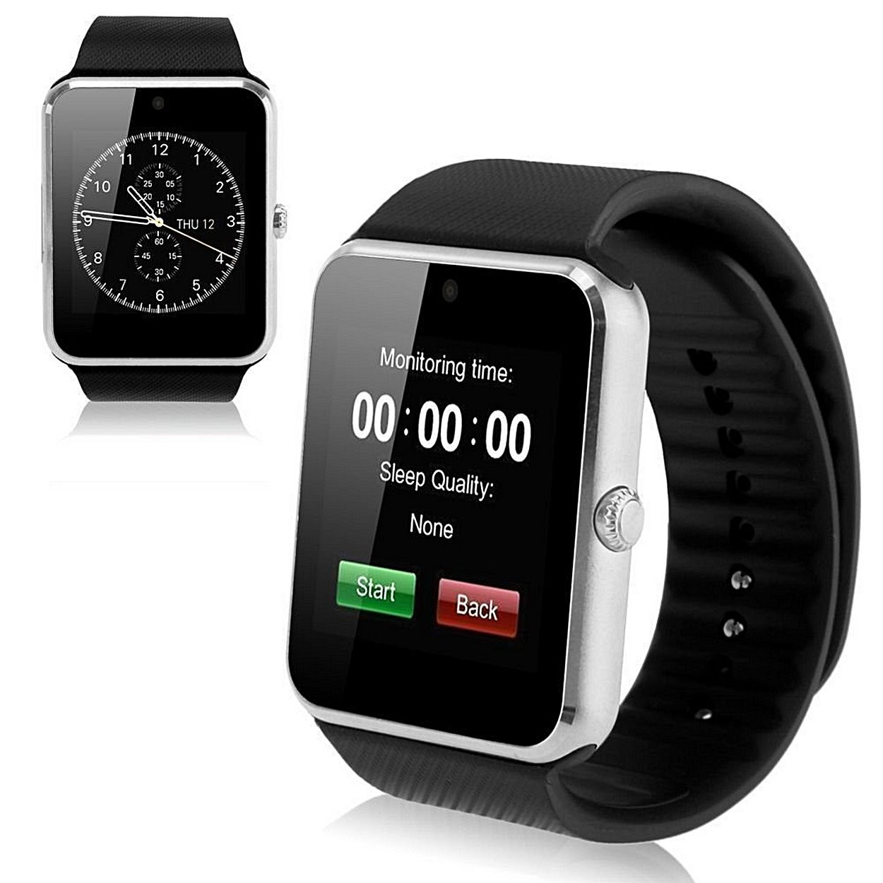 Ceas Smartwatch cu Telefon GT08. Camera 1.3 mpx. Apelare BT. iOS-Android