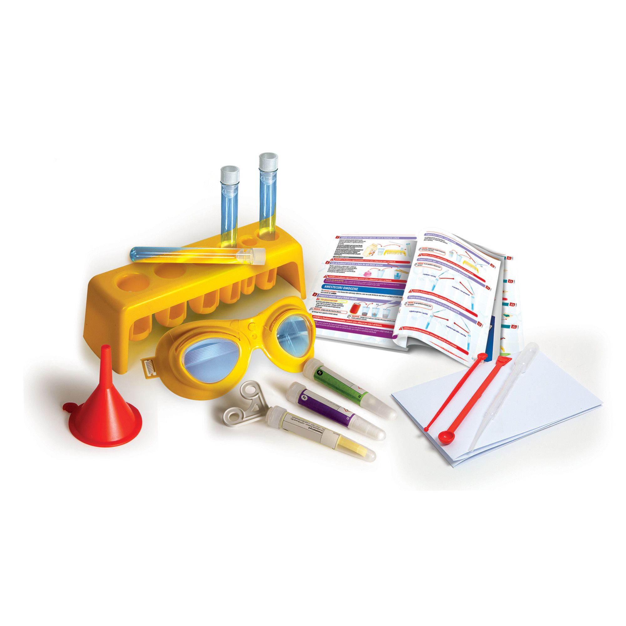 Set stiinta si joaca, Primul set de chimie, +8 ani