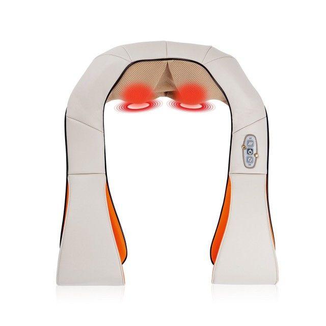 Aparat pentru masaj cervical Shiatsu cu functie de incalzire