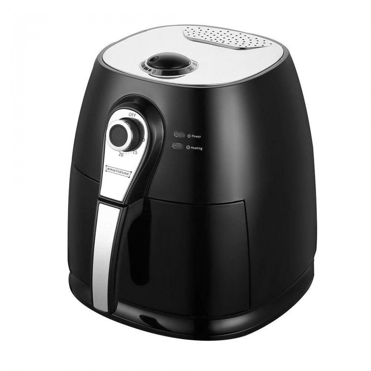 Aparat de gatit cu aer fierbinte Airfryer, 3 litri, Negru