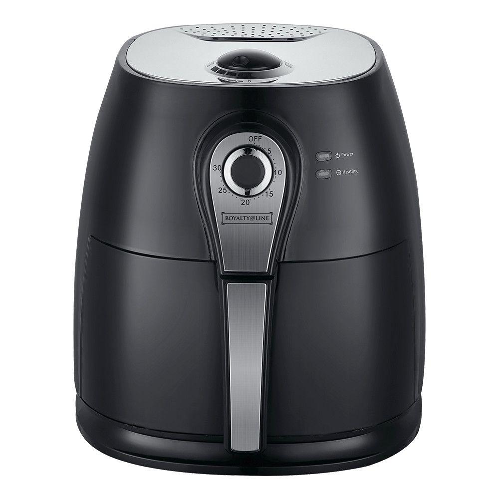 Aparat de gatit cu aer fierbinte Airfryer, 3 litri, Negru