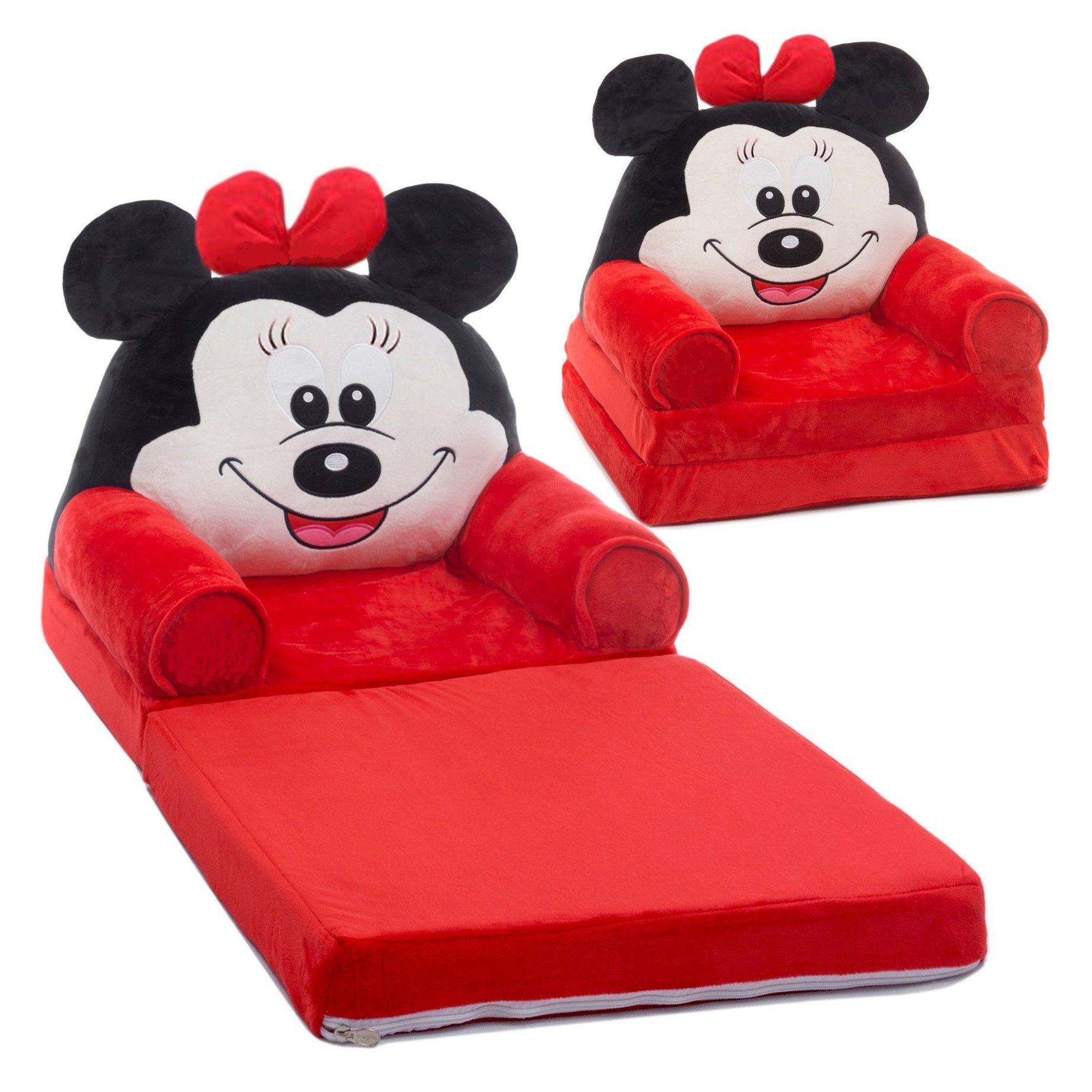 Fotoliu XXL din plus extensibil Mickey Mouse, Minnie Mouse, Martinel