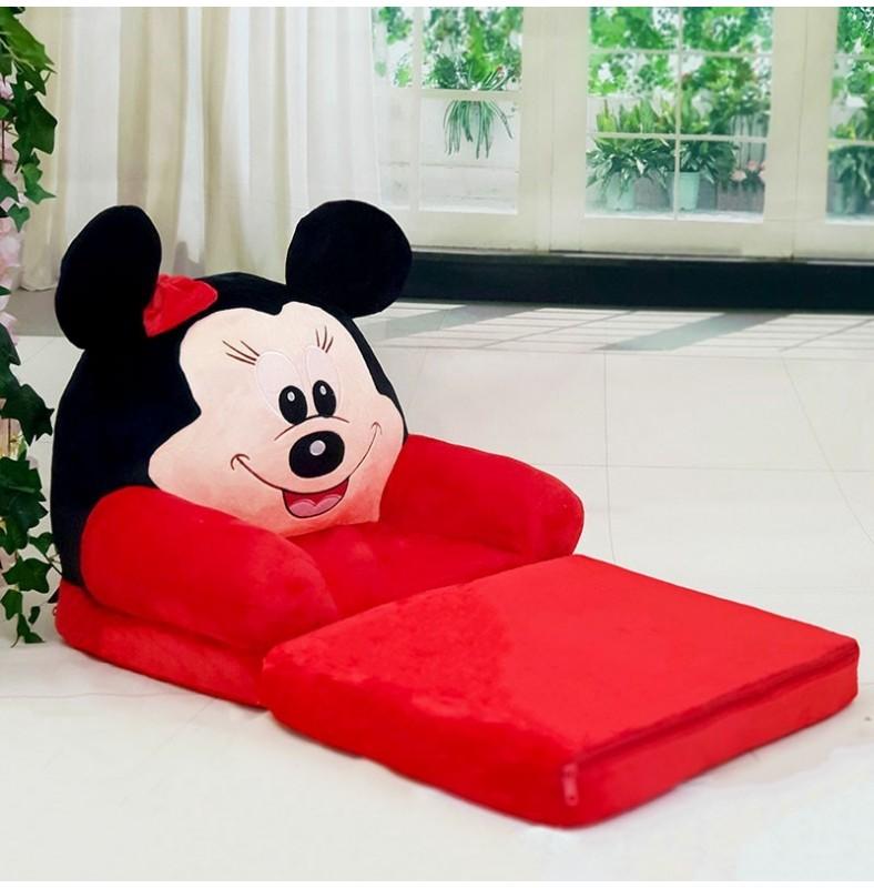 Fotoliu XXL din plus extensibil Mickey Mouse, Minnie Mouse, Martinel