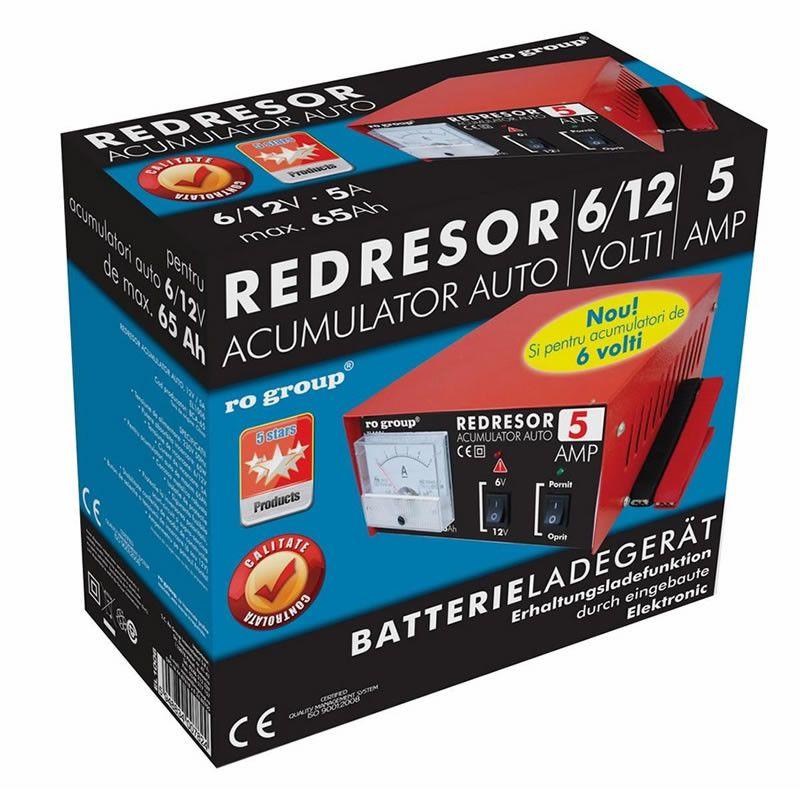 Redresor baterie auto 5 A, 6-12 V, maxim 65Ah