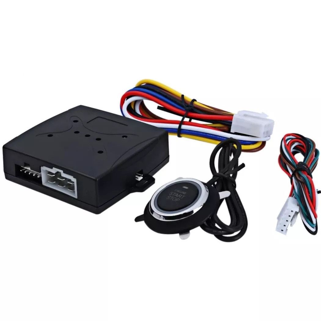 Modul de pornire auto cu buton de start-stop, universal, fara cheie