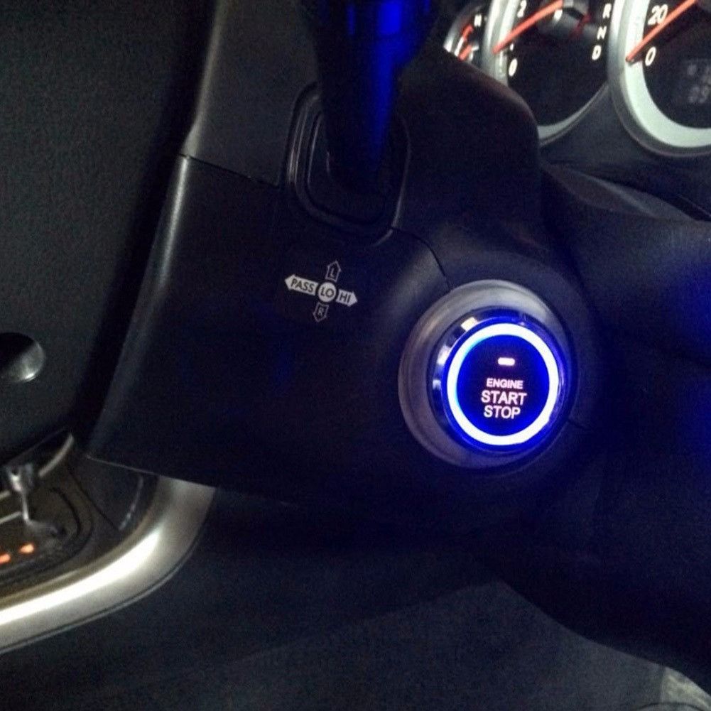 Modul de pornire auto cu buton de start-stop, universal, fara cheie