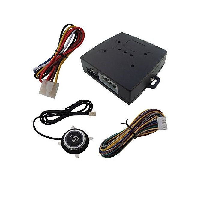 Modul de pornire auto cu buton de start-stop, universal, fara cheie