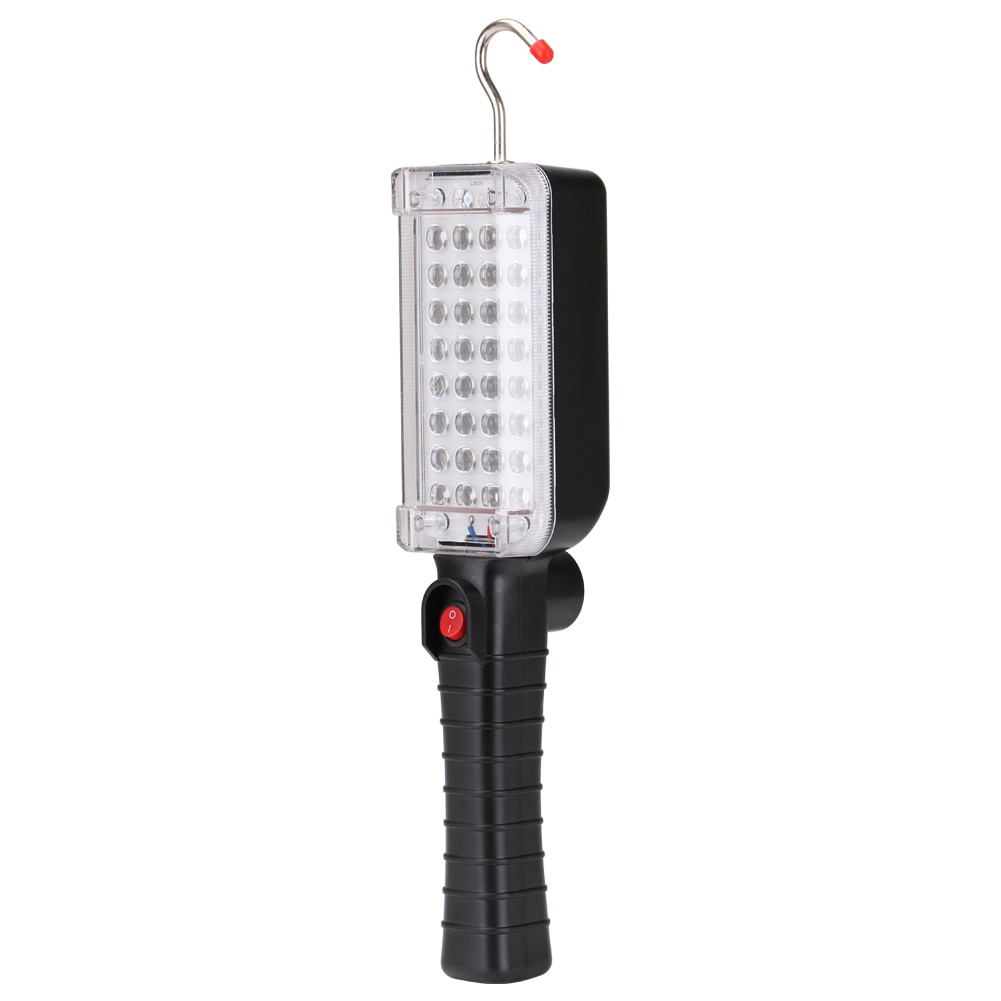 Lampa de lucru 34 LED, acumulator, magnet si carlig de agatare