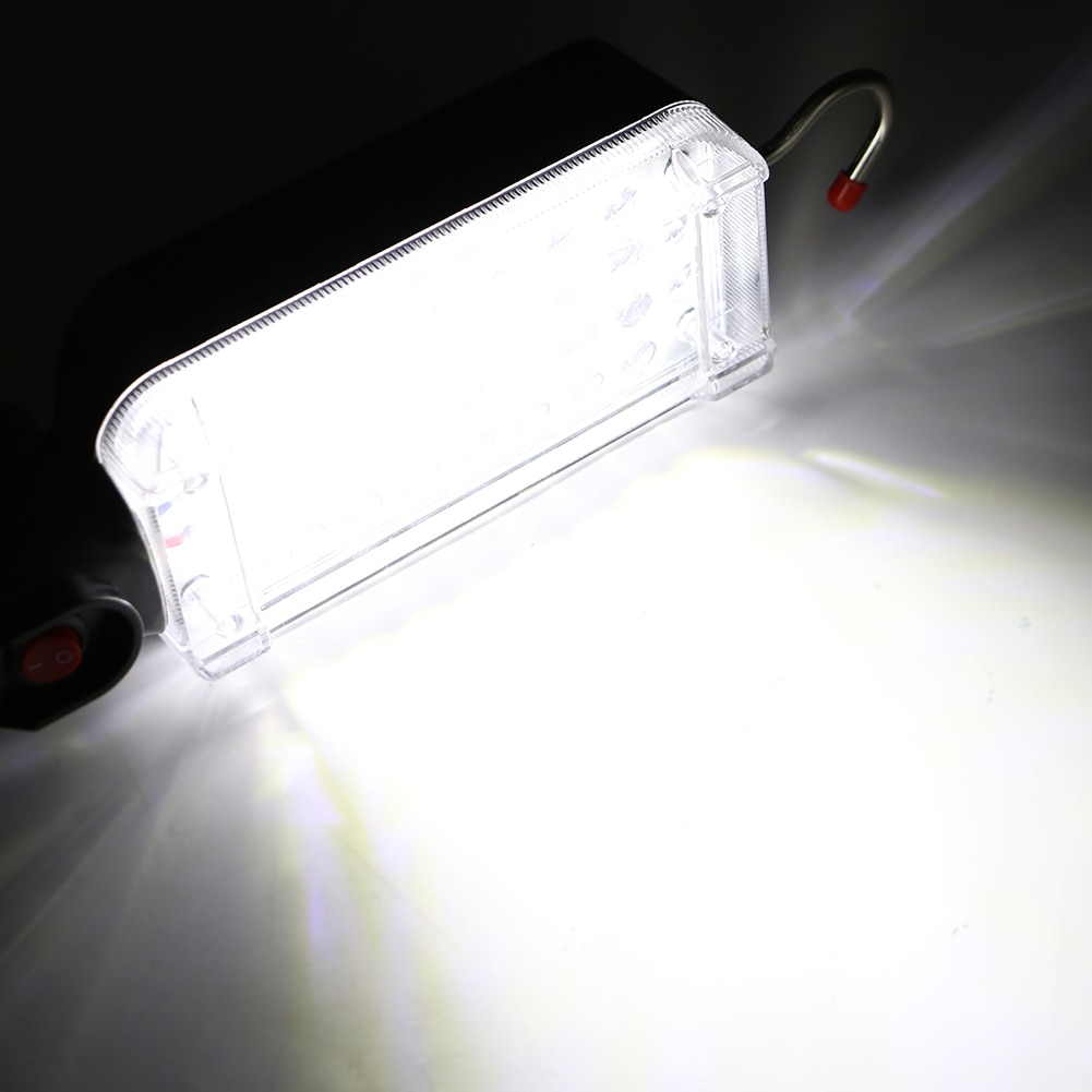 Lampa de lucru 34 LED, acumulator, magnet si carlig de agatare
