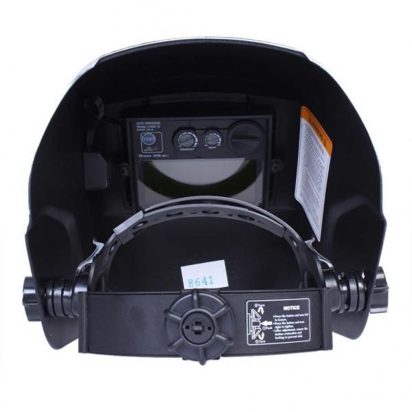 Masca de sudura, 92x42 mm, display cristale lichide, incarcare solara