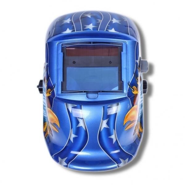 Masca de sudura, 92x42 mm, display cristale lichide, incarcare solara