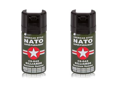 Set 2 Spray-uri Nato paralizante si lacrimogene cu piper