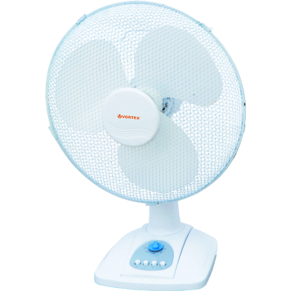 Ventilator de masa Vortex, VDF-30X1T, 3 viteze, 45W, baza detasabila, alb