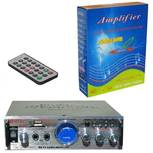 Amplificator profesional tip statie Teli AK-905, 2 x 30 W, USB, SD Card, telecomanda