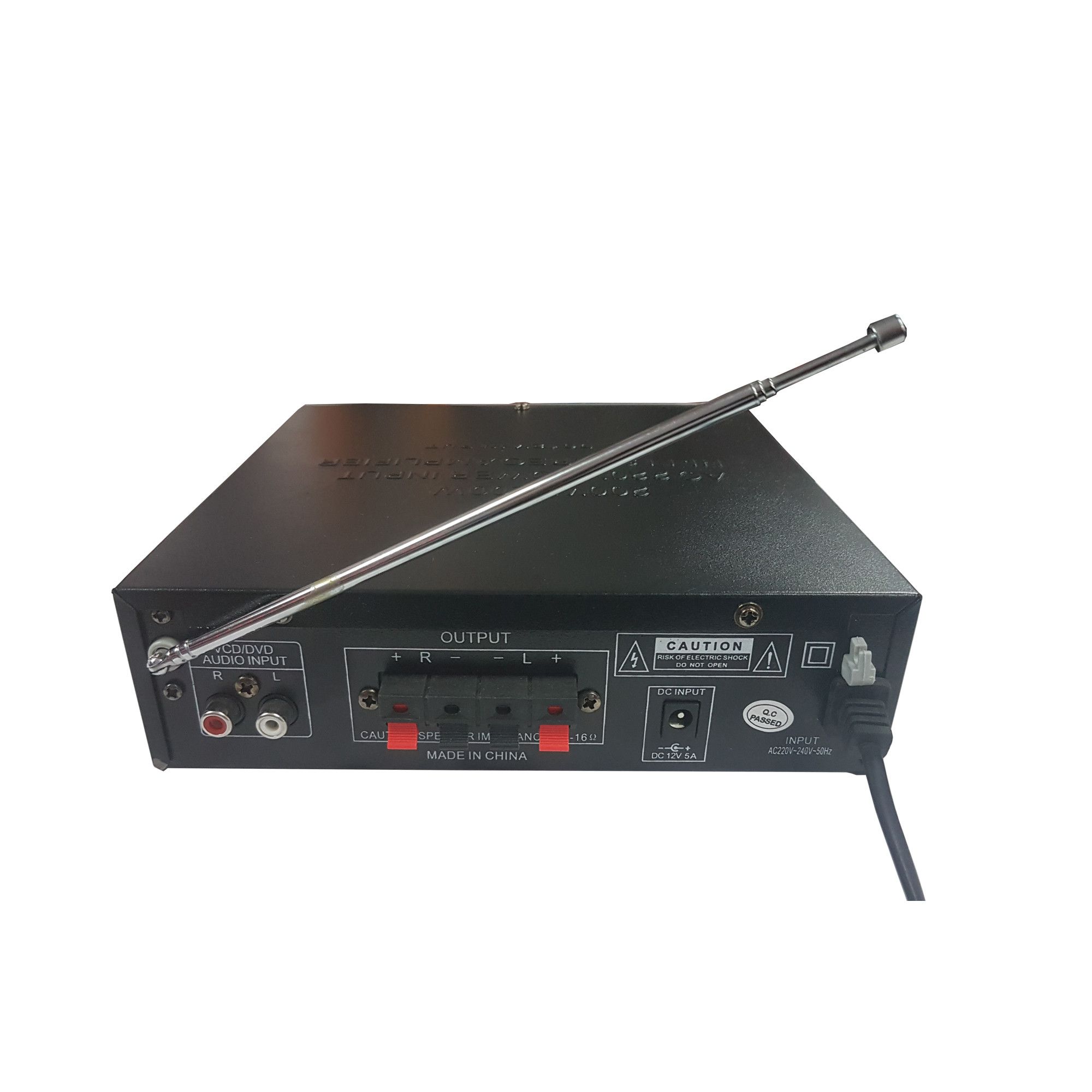 Amplificator profesional tip statie Teli AK-905, 2 x 30 W, USB, SD Card, telecomanda