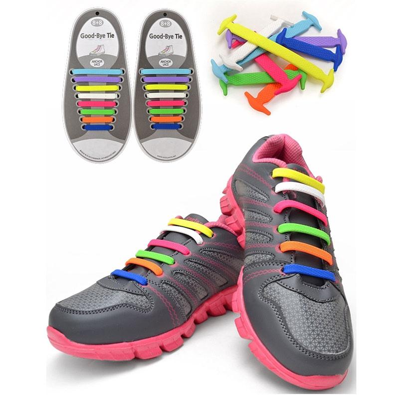 2 x Set 16 sireturi multicolore elastice din silicon