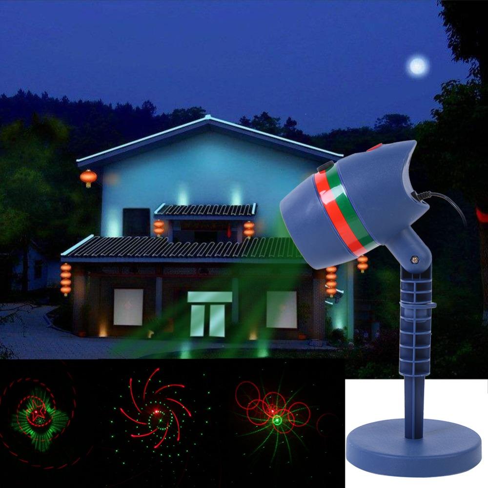 Proiector 3D holografic cu lumina laser pentru sarbatori​