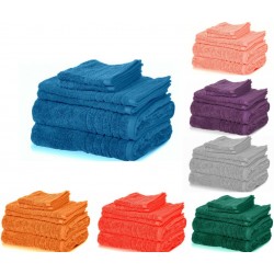 Set 10 prosoape groase tip hotel din bumbac pakistanez