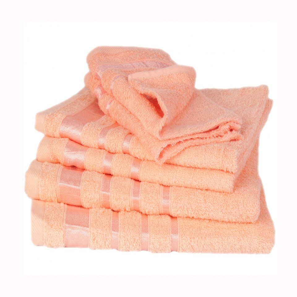 Set 4 prosoape bumbac 400 gr. densitate: 2 fata si maini + 2 pentru corp