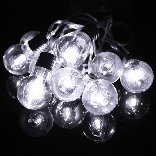 Ghirlanda cu 10 becuri LED, instalatie de interior/exterior, 4 metri